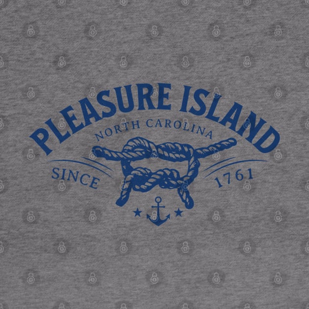 Pleasure Island, NC Beach Knot Summer Vacation by Contentarama